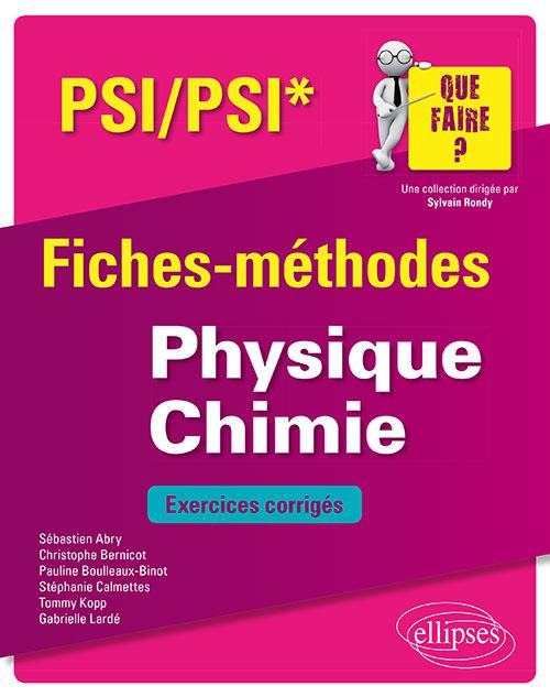 PHYSIQUE-CHIMIE PSI