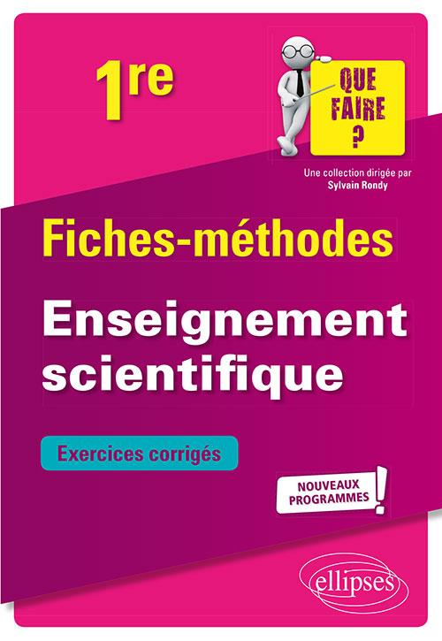 ENSEIGNEMENT SCIENTIFIQUE - PREMIERE - NOUVEAUX PROGRAMMES