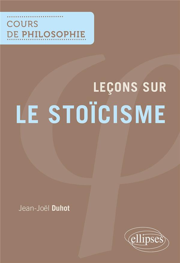 LECONS SUR LE STOICISME