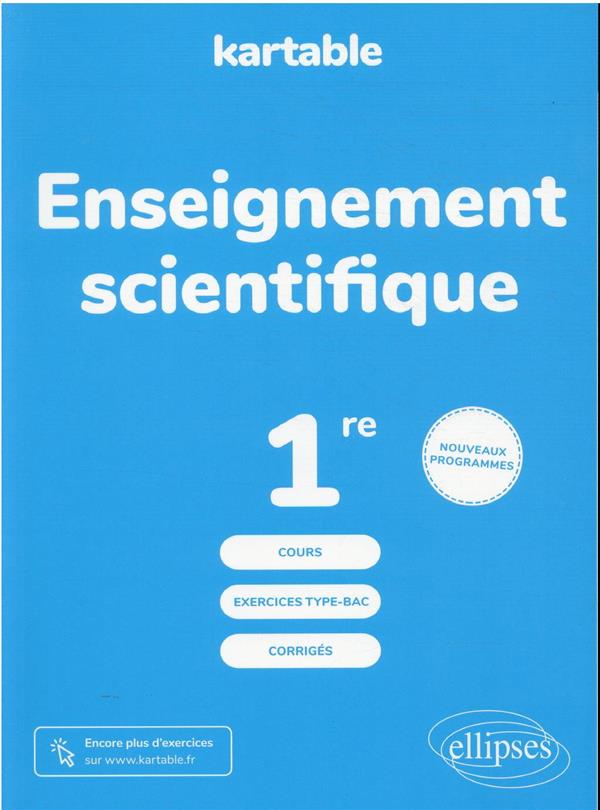 ENSEIGNEMENT SCIENTIFIQUE - PREMIERE