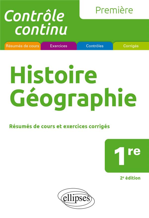 HISTOIRE-GEOGRAPHIE - PREMIERE