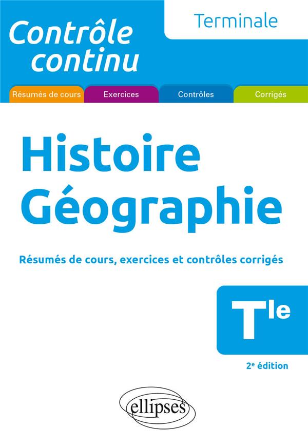 HISTOIRE GEOGRAPHIE - TERMINALE