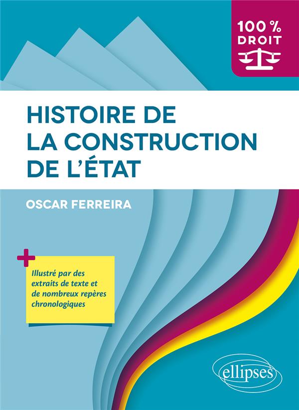 HISTOIRE DE LA CONSTRUCTION DE L'ETAT - ILLUSTRE PAR DES EXTRAITS DE TEXTE ET DE NOMBREUX REPERES CH