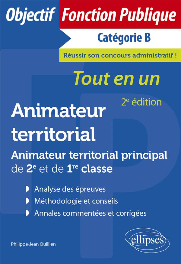 ANIMATEUR TERRITORIAL - ANIMATEUR TERRITORIAL PRINCIPAL DE 2E ET DE 1RE CLASSE
