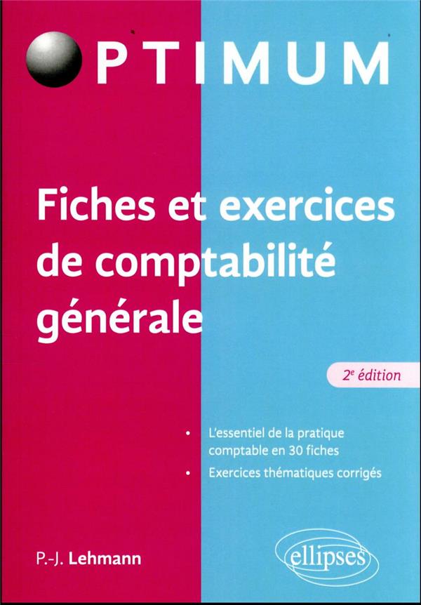FICHES ET EXERCICES DE COMPTABILITE GENERALE