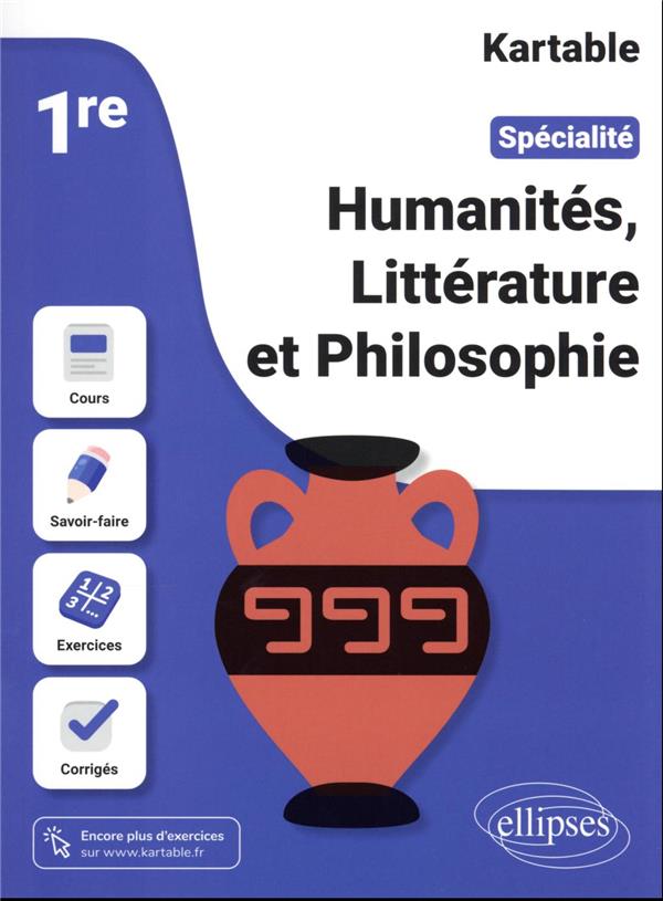 SPECIALITE HUMANITES, LITTERATURE ET PHILOSOPHIE - PREMIERE