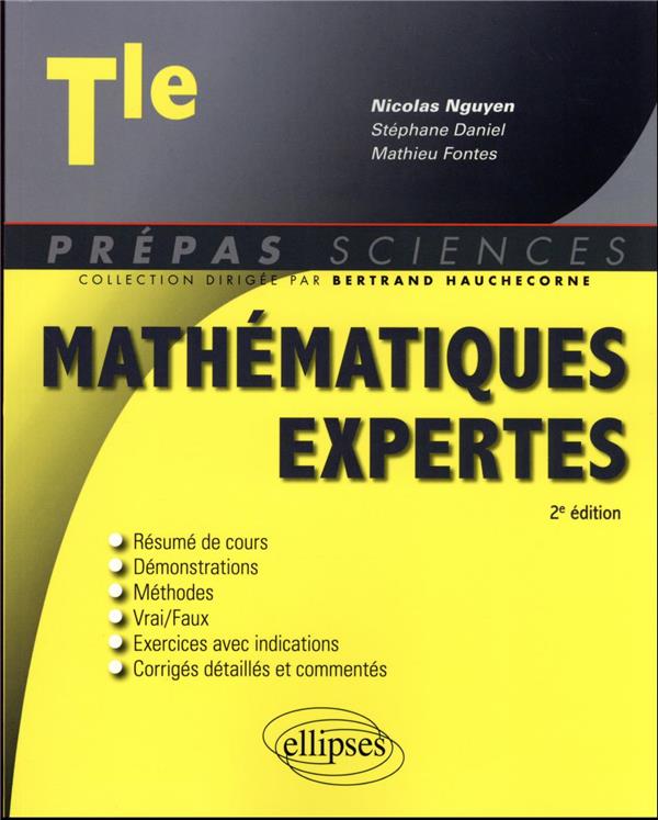 MATHEMATIQUES EXPERTES - TERMINALE