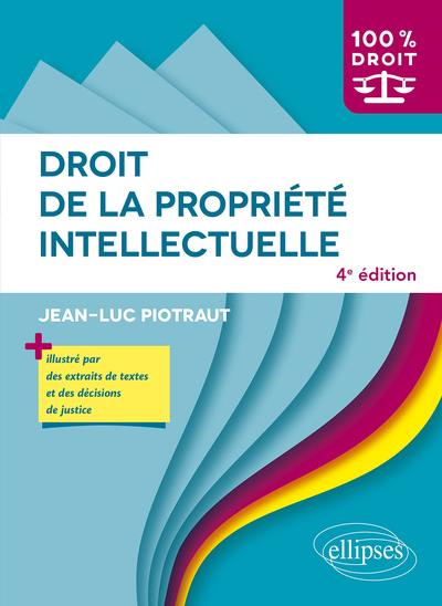 DROIT DE LA PROPRIETE INTELLECTUELLE - A JOUR AU 15 AOUT 2023