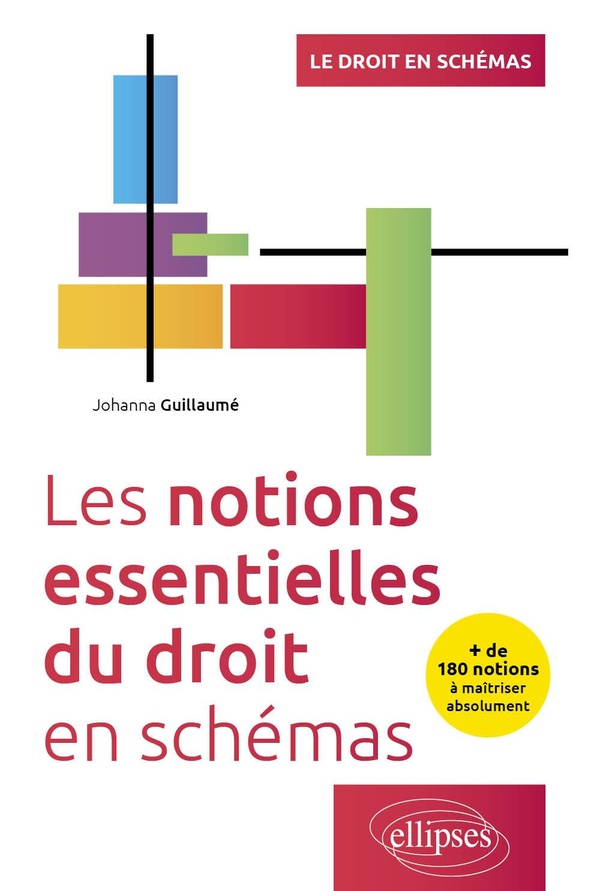 LES NOTIONS ESSENTIELLES DU DROIT EN SCHEMAS - + DE 180 NOTIONS A MAITRISER ABSOLUMENT