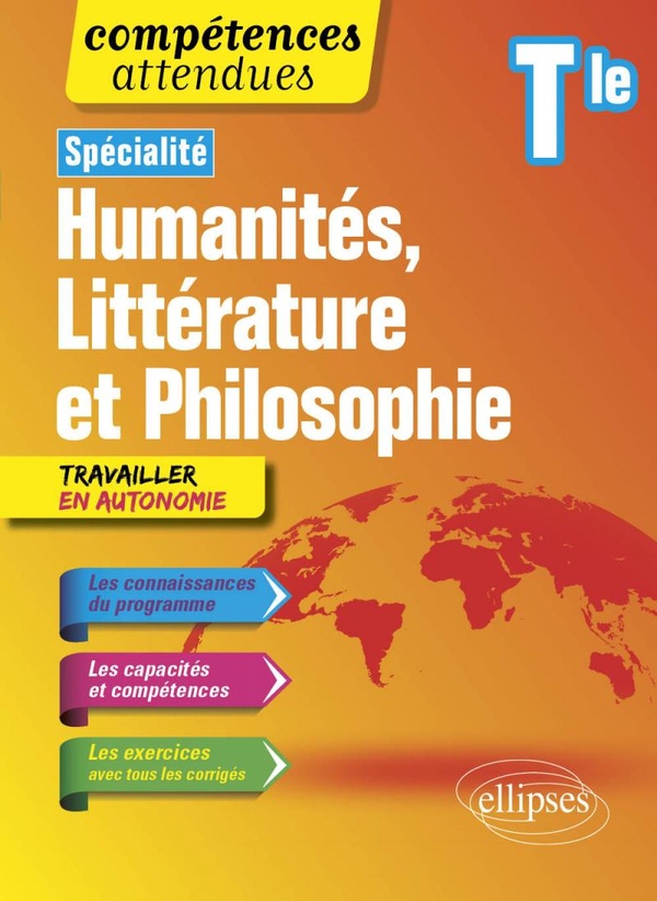 SPECIALITE HUMANITES, LITTERATURE ET PHILOSOPHIE. TERMINALE.