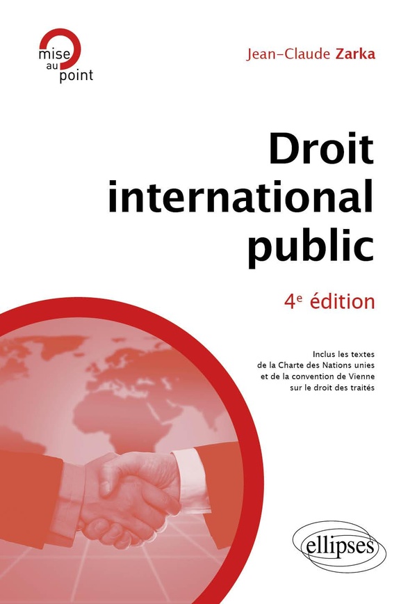 DROIT INTERNATIONAL PUBLIC - A JOUR 1ER FEVRIER 2025