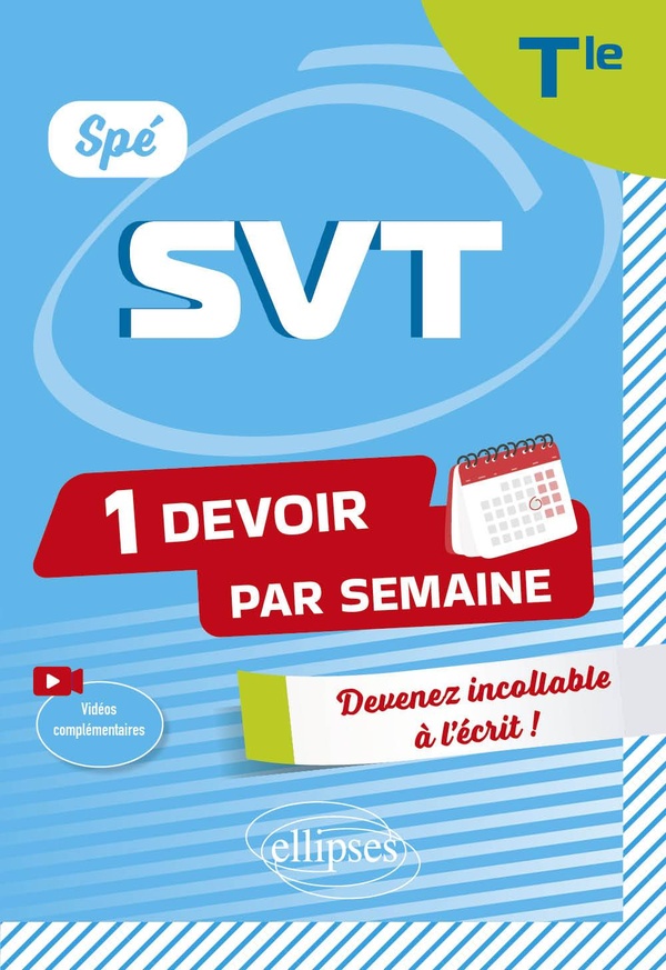 SPE SVT - TERMINALE - DEVENIR INCOLLABLE EN DEVOIRS SUR TABLE