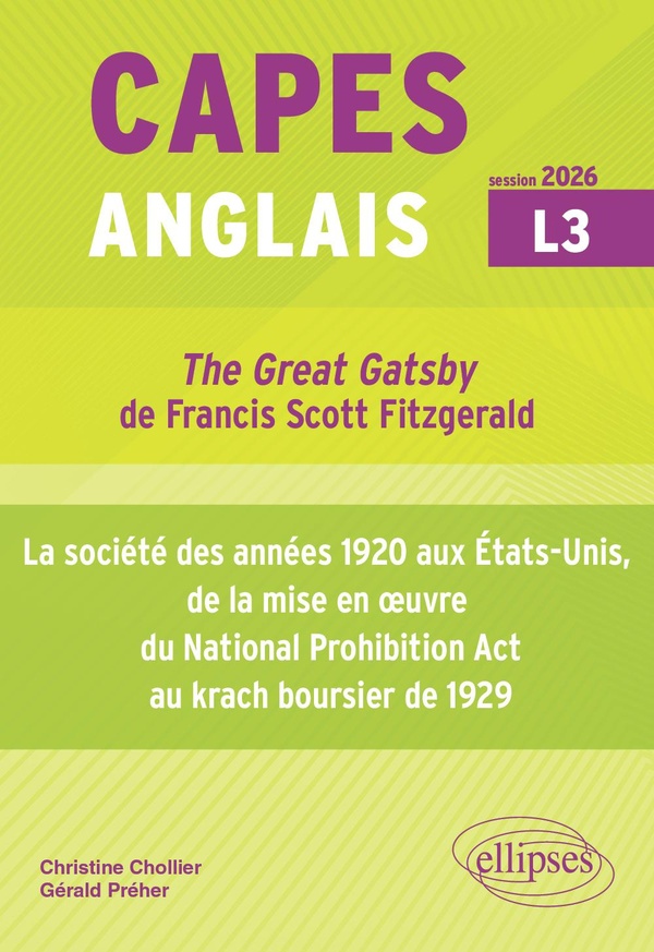 CAPES ANGLAIS 2026 - BAC + 3 - 