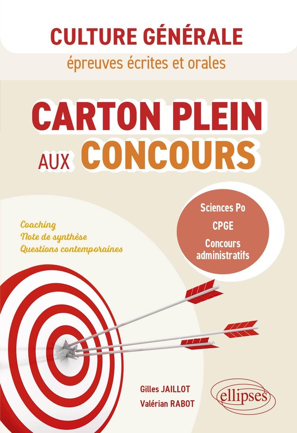CARTON PLEIN AUX CONCOURS. - CPGE. SCIENCES PO. CONCOURS ADMINISTRATIFS.
