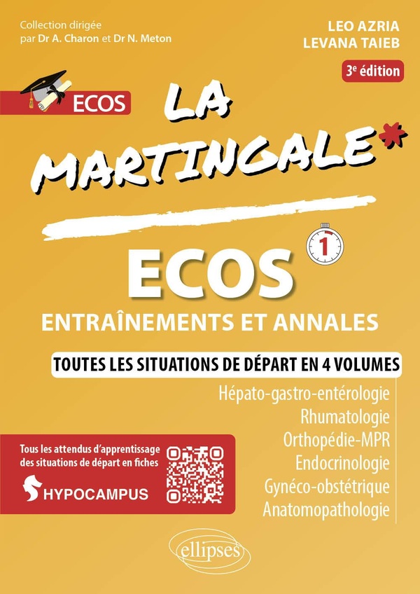 ECOS - HEPATO-GASTRO-ENTEROLOGIE - RHUMATOLOGIE - ORTHOPEDIE - MPR - ENDOCRINOLOGIE - GYNECO-OBSTETR