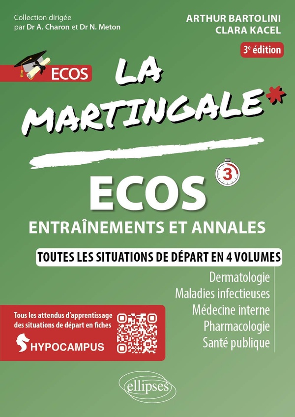 ECOS - DERMATOLOGIE - MALADIE INFECTIEUSE - MEDECINE INTERNE - PHARMACOLOGIE - SANTE PUBLIQUE