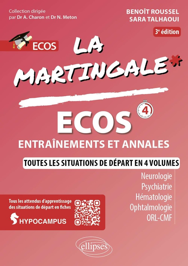 ECOS - NEUROLOGIE - PSYCHIATRIE - HEMATOLOGIE - OPHTALMOLOGIE - ORL - CMF
