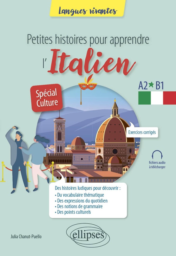 PETITES HISTOIRES POUR APPRENDRE L'ITALIEN - A2-B1 SPECIAL CULTURE