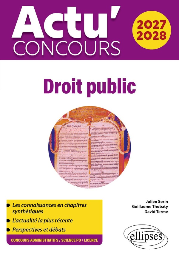 DROIT PUBLIC