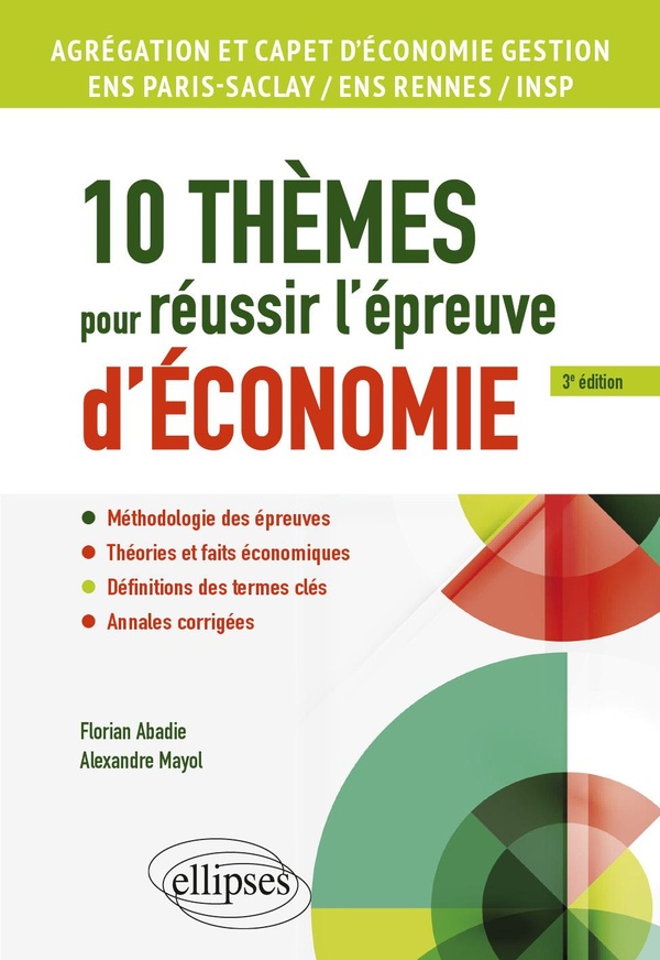 10 THEMES POUR REUSSIR L'EPREUVE D'ECONOMIE - AGREGATION ET CAPET D'ECONOMIE GESTION, ENS PARIS SACL