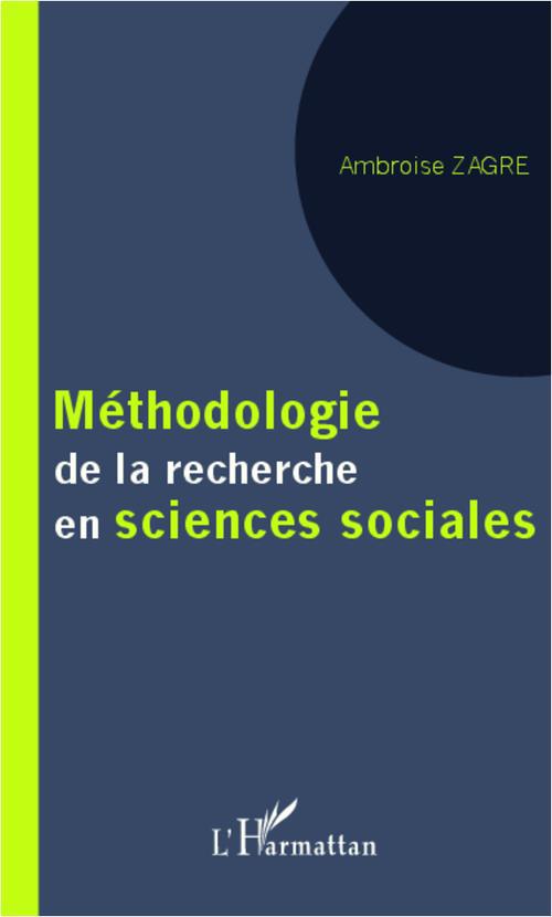 METHODOLOGIE DE LA RECHERCHE EN SCIENCES SOCIALES