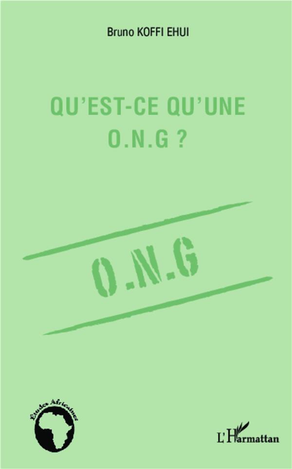 QU'EST-CE QU'UNE O.N.G. ?