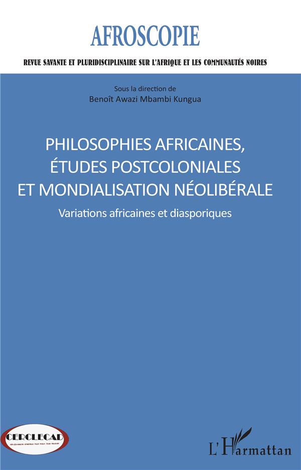 PHILOSOPHIES AFRICAINES,