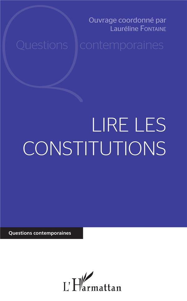 LIRE LES CONSTITUTIONS