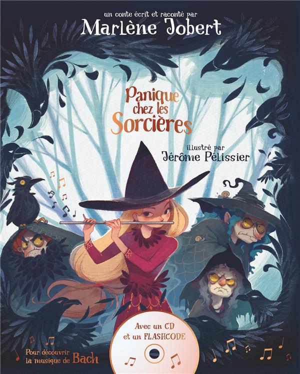 PANIQUE CHEZ LES SORCIERES - LIVRE-CD MARLENE JOBERT