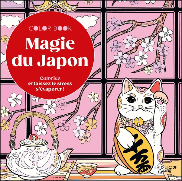 MAGIE DU JAPON - COLORIEZ ET LAISSEZ LE STRESS S'EVAPORER !