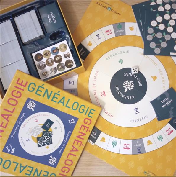 JEU GENEALOGIE : REMONTER LE TEMPS - REMONTER LE TEMPS, 17 ANS+ , 2/12 JOUEURS