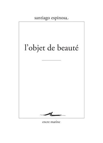 L' OBJET DE BEAUTE - ILLUSTRATIONS, COULEUR