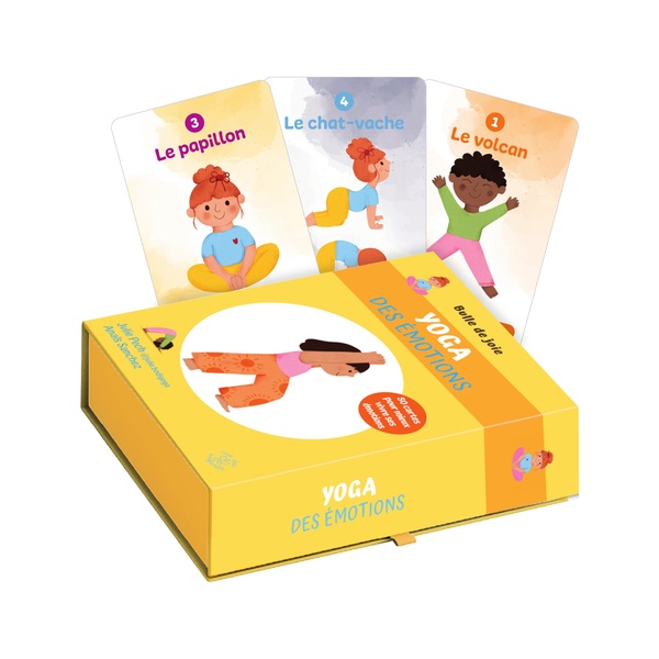 BULLE DE JOIE - YOGA DES EMOTIONS - AVEC 50 CARTES DE YOGA POUR APAISER SES EMOTIONS