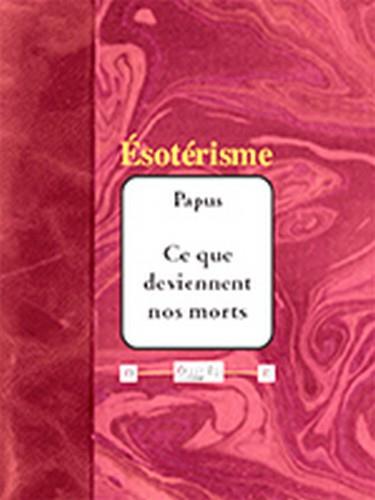 CE QUE DEVIENNENT NOS MORTS