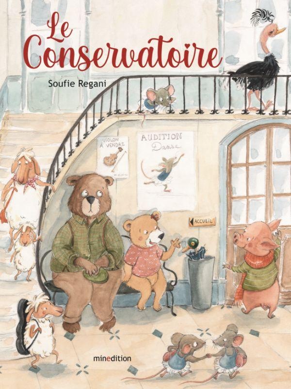 LE CONSERVATOIRE - ILLUSTRATIONS, COULEUR