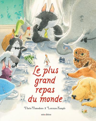 LE PLUS GRAND REPAS DU MONDE - ILLUSTRATIONS, COULEUR