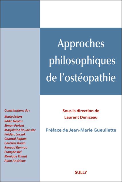 APPROCHES PHILOSOPHIQUES DE L'OSTEOPATHIE