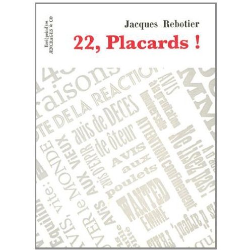 22, PLACARDS !