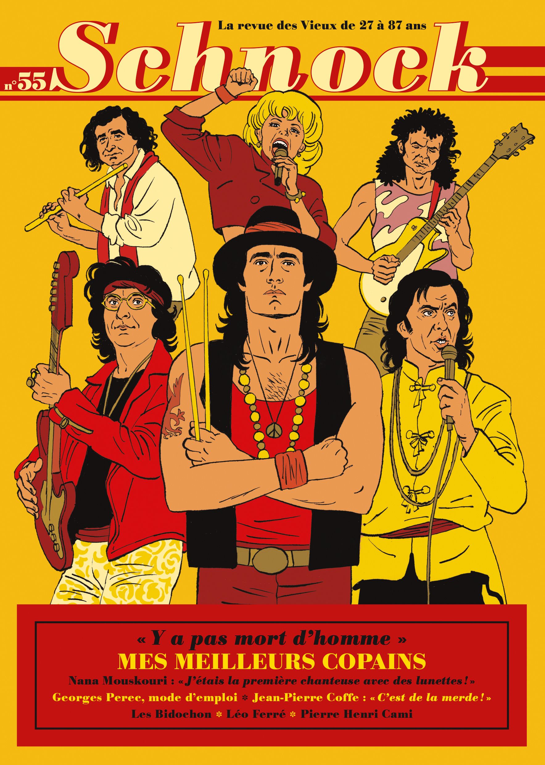 SCHNOCK N 55 - VOL55 - LA REVUE DES VIEUX DES 27 A 87 ANS