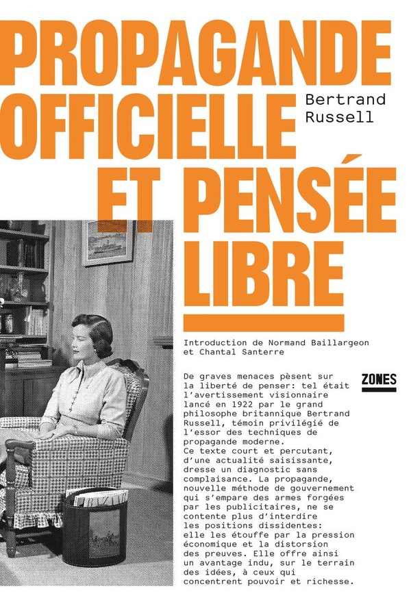 PROPAGANDE OFFICIELLE ET PENSEE LIBRE