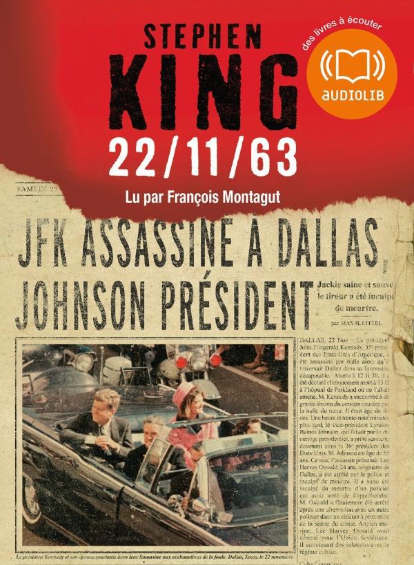22/11/63 - LIVRE AUDIO 3 CD MP3