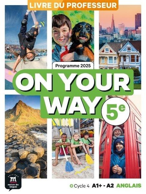 ON YOUR WAY! 5EME - ANGLAIS (2026) - LIVRE DU PROFESSEUR