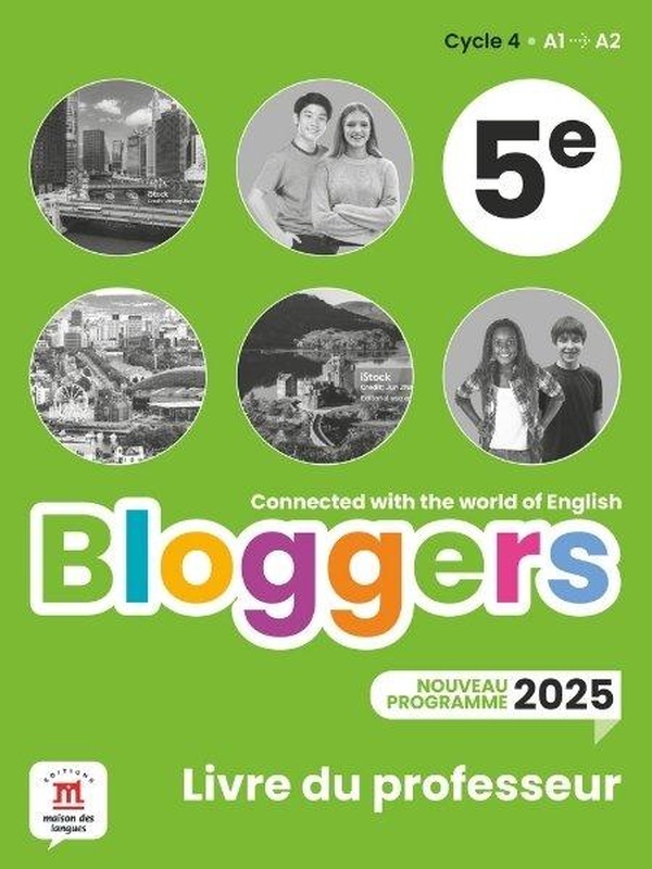 BLOGGERS 5E - ANGLAIS (2026) - LIVRE DU PROFESSEUR
