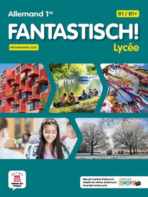 FANTASTISCH! LYCEE 1RE - ALLEMAND (2026) - LIVRE DE L'ELEVE