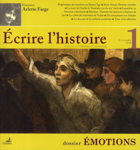 ECRIRE L'HISTOIRE N 1