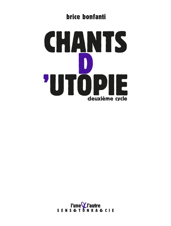 CHANTS D'UTOPIE
