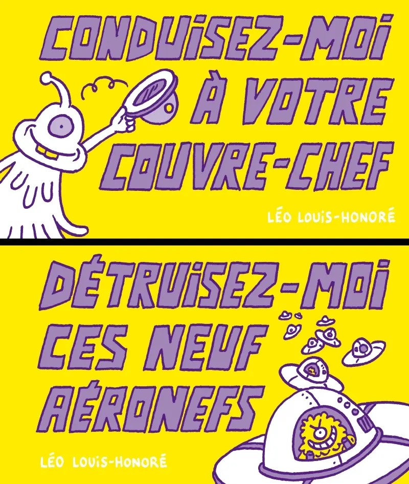 CONDUISEZ-MOI A VOTRE COUVRE-CHEF ! / DETRUISEZ-MOI CES NEUF