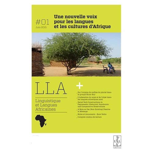 LINGUISTIQUE ET LANGUES AFRICAINES - REVUE DU LLACAN N 1