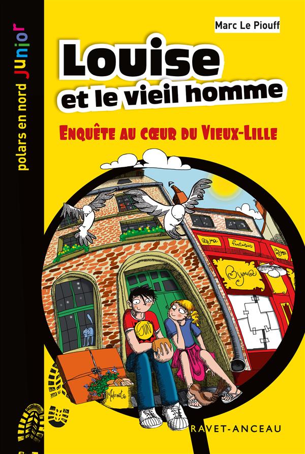 POLARS EN NORD JUNIOR - T14 - LOUISE ET LE VIEIL HOMME - ENQUETE AU COEUR DU VIEUX-LILLE