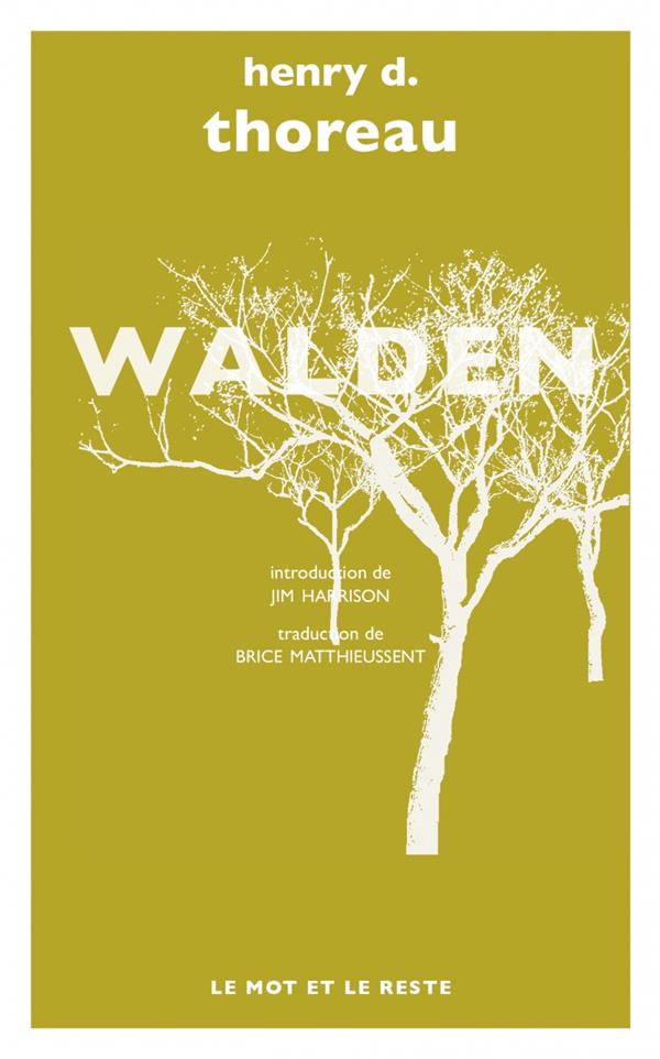 couverture du livre WALDEN (POCHE)